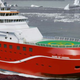 A computer-generated image of NERC's currently unnamed new vessel. (Photo: HO, AFP/Getty Images)